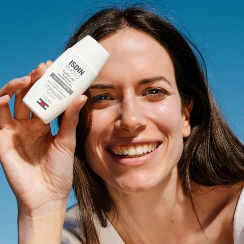 ISDIN Eryfotona Ageless Tinted Mineral Sunscreen for Face, SPF 50 Zinc Oxide Formula Helps Repair Sun Damage, 1.7 Fl.Oz. Travel-Size Tube, Water Resistant and Non-comedogenic