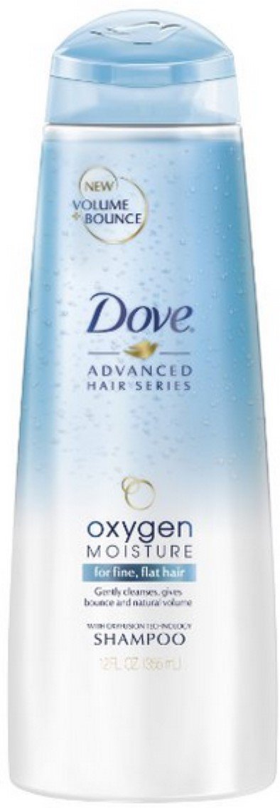 Dove Advanced Hair Series Oxygen Moisture Shampoo, 12 oz (Pack of 3)