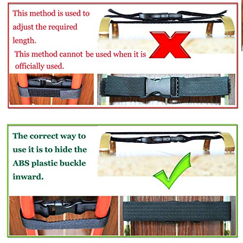 Vukgahao Cabinet Locks,Childproof Refrigerator Child Safety Locks for Double Door Fridge,Kitchen Storage Doors (Black, 14)