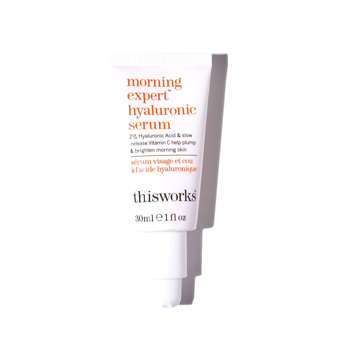thisworks morning expert hyaluronic serum: Slow-Release Vitamin C to Plump & Brighten Morning Skin, 30ml | 1 fl oz