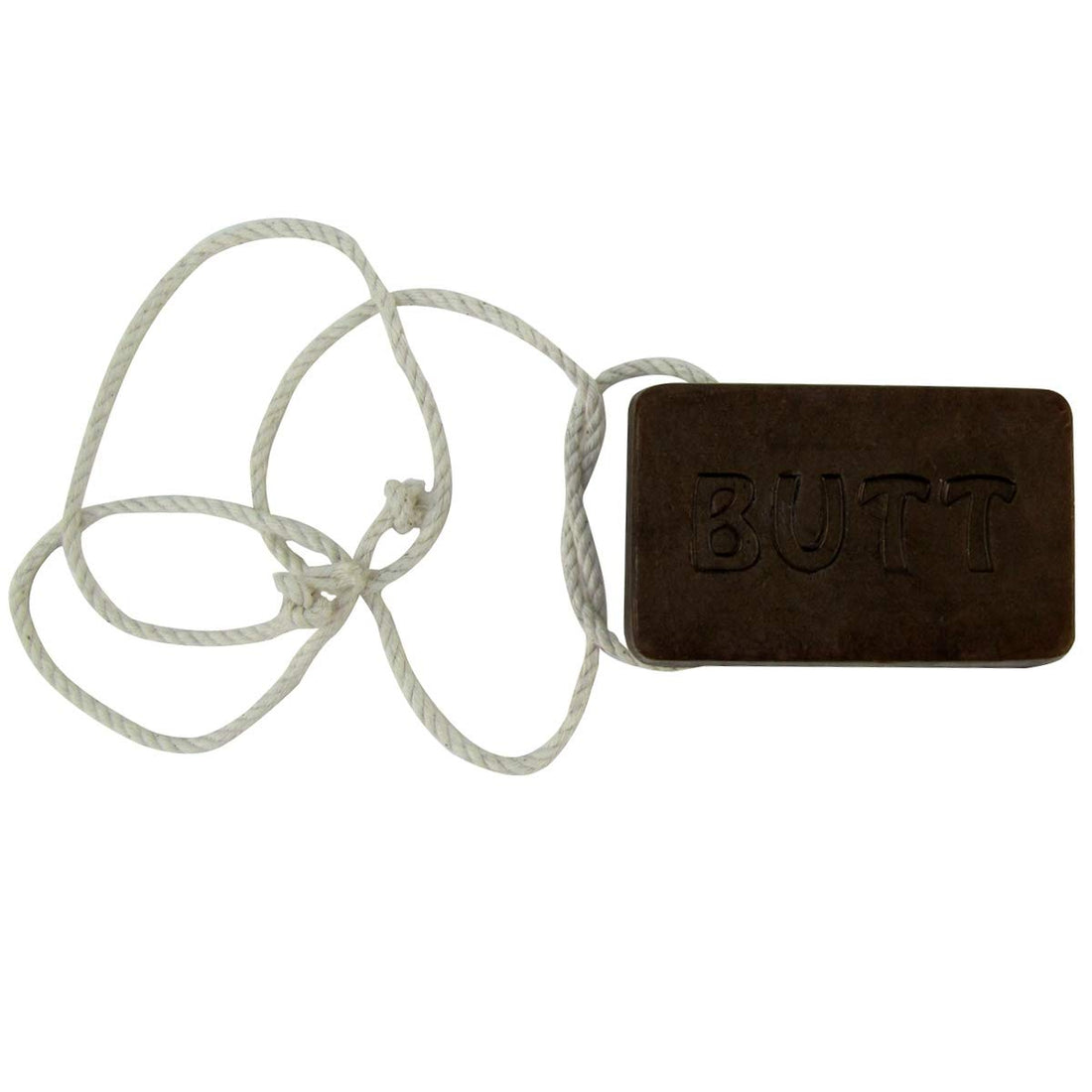 Treasure Gurus Novelty Butt Face Funny Bath Ass Crack Soap Bar On a Rope Practical Joke Gag Gift