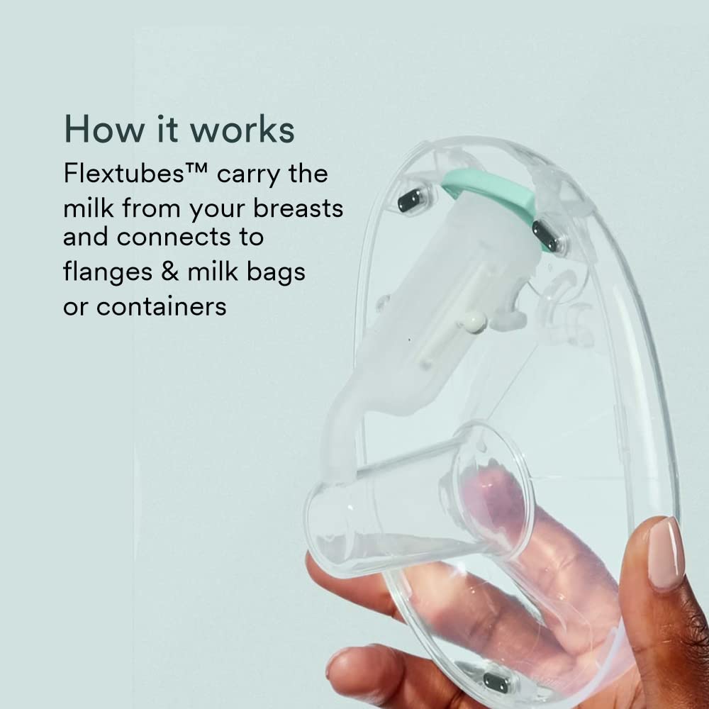 Willow Pump Breast Pump Flextubes 2-Pack – for Hands-Free Pumping with The Willow Pump