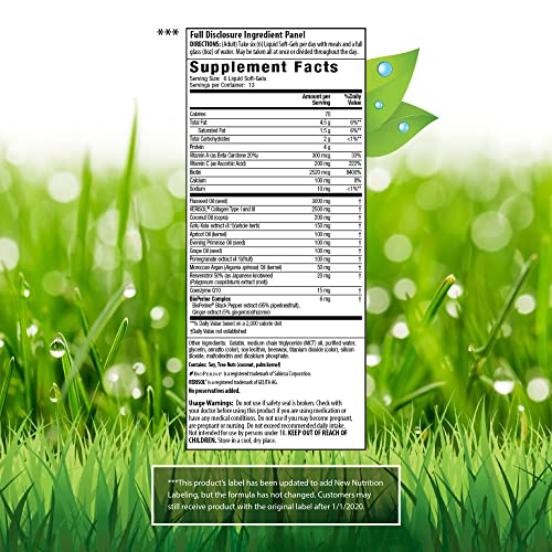 Irwin Naturals Collagen Beauty - 80 Liquid Softgels - Helps Combat Fine Lines & Wrinkles, Improves Skin Appearance & Strengthens Nails - 13 Total Servings