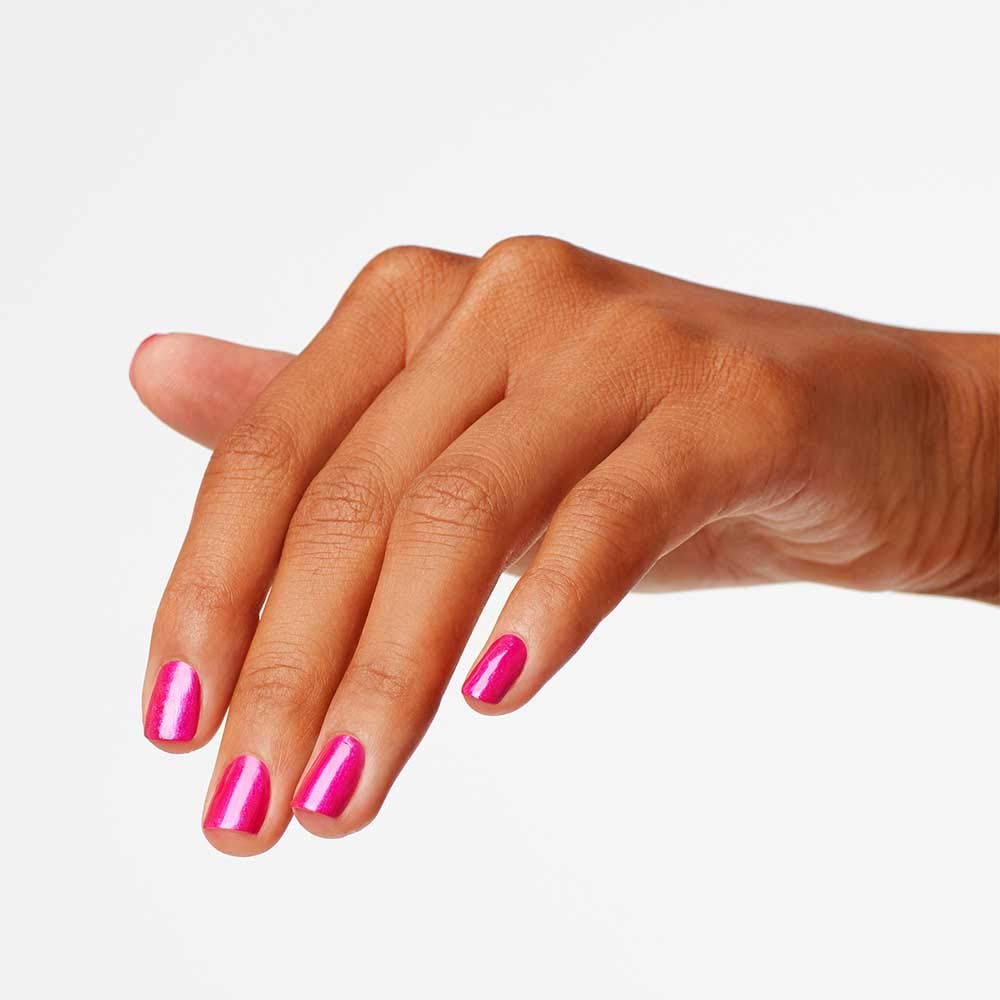 O.P.I Nail Lacquer | Pompeii Purple | 15 ml | Long-Lasting, Glossy Nail Polish | Fast Drying, Chip Resistant