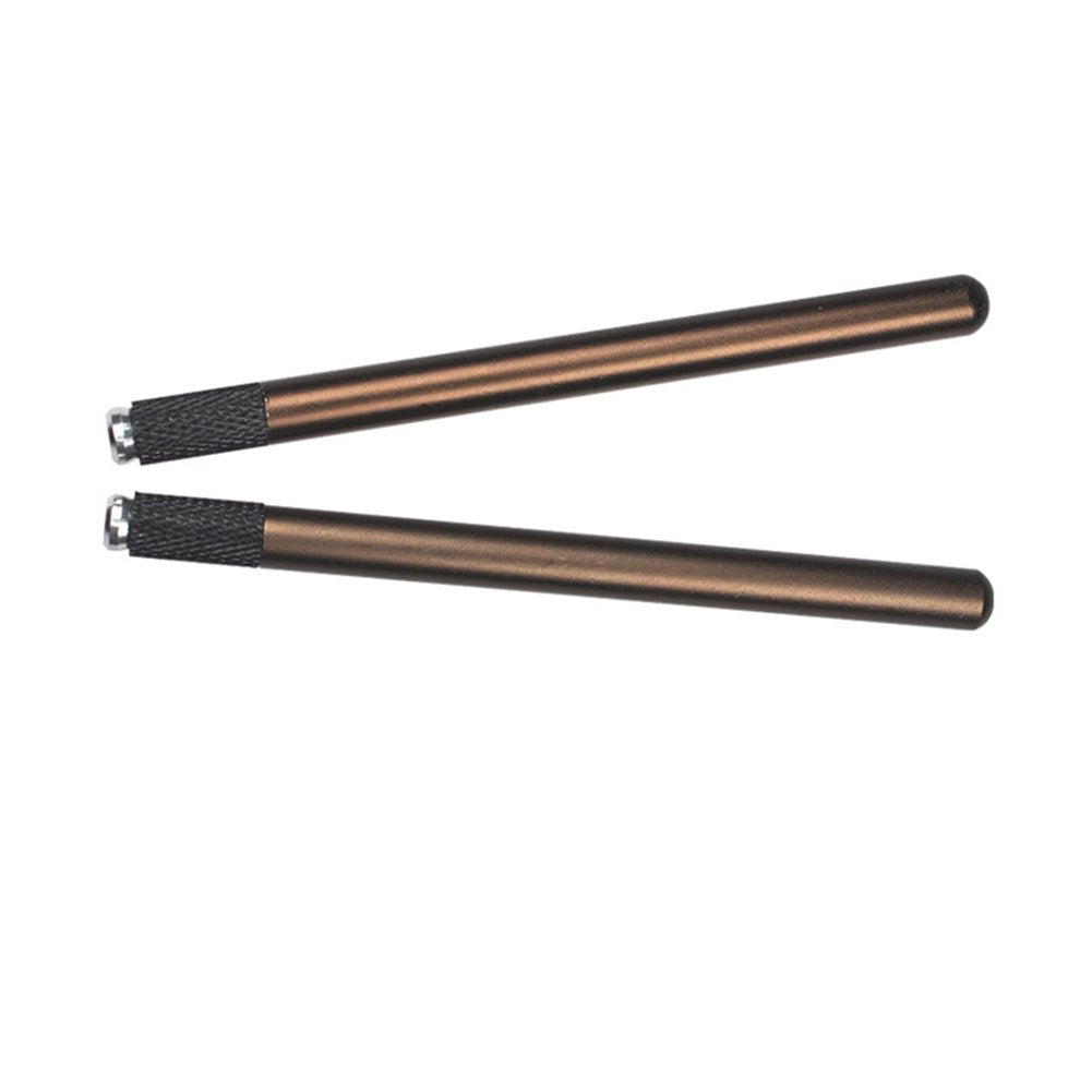 Stainless Steel Brows Microblading Tool 10Pcs Microblade Handle Permanent Makeup Supplies - QMYBrow