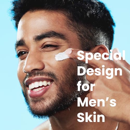6-in-1 Face Cream for Men: Anti Aging & Wrinkle Cream for Men with Collagen, Hyaluronic Acid, Vitamins E & B, Shea Butter - Dark Spots Remover & Eye Bags Treatment for Men - 1.7 oz.