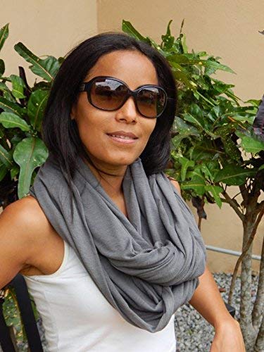 Nursing Scarf for Breastfeeding | Infinity Nursing Cover Hides Back for Privacy