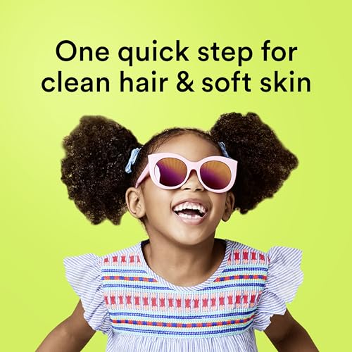 Suave Kids 3-in-1 Tear Free, Body Wash, Shampoo and Conditioners, Dermartologist Tested, Silly Apple, 18 Oz Pack of 6