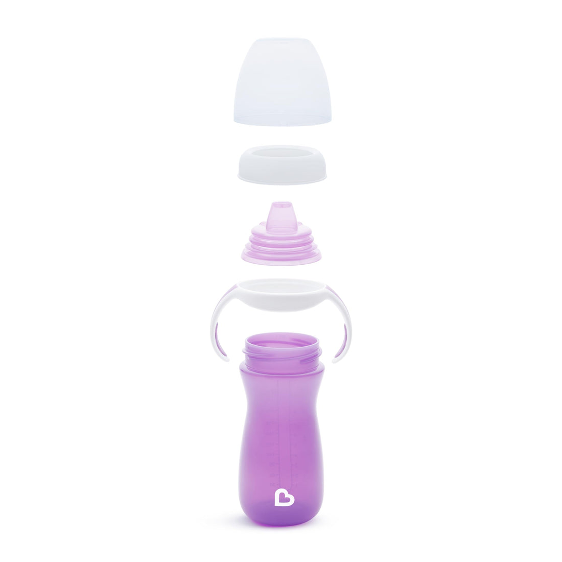 Munchkin® Gentle™ Transition Sippy Cup with Trainer Handles, 10 Ounce, Purple