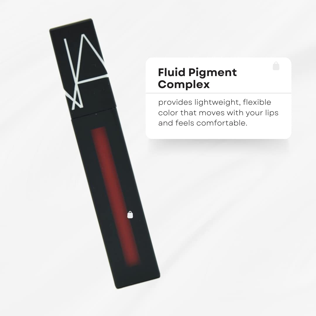 Pigment Lipstick - Don't Stop, Geranium - Weightless, Smudge-Resistant, Long-Lasting, Full Coverage_AB