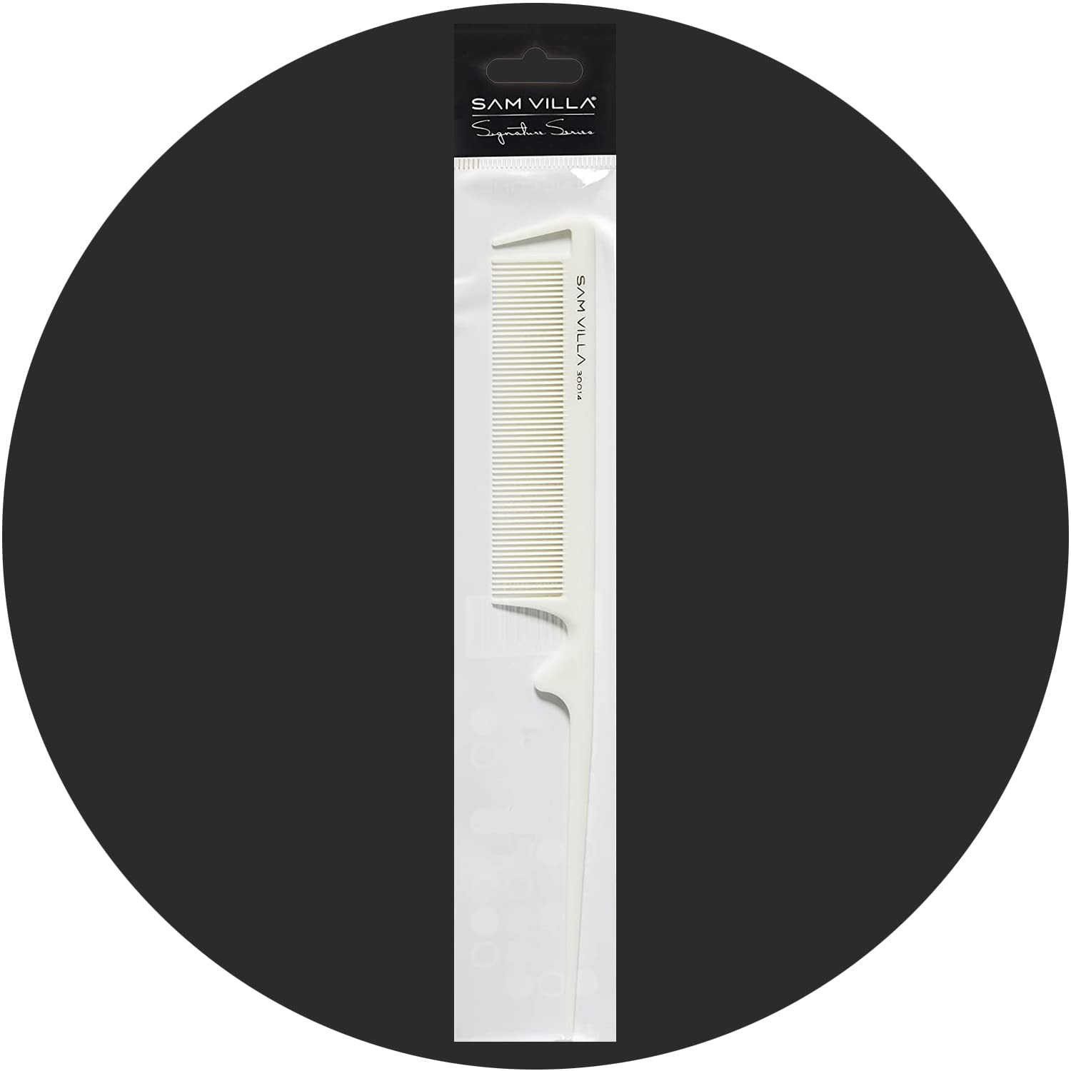 Sam Villa Signature Series Tail Ivory Comb