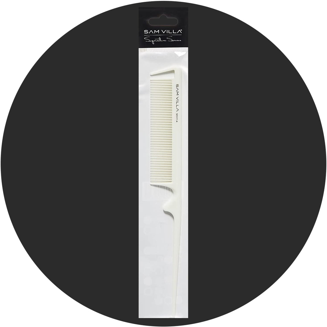 Sam Villa Signature Series Tail Ivory Comb