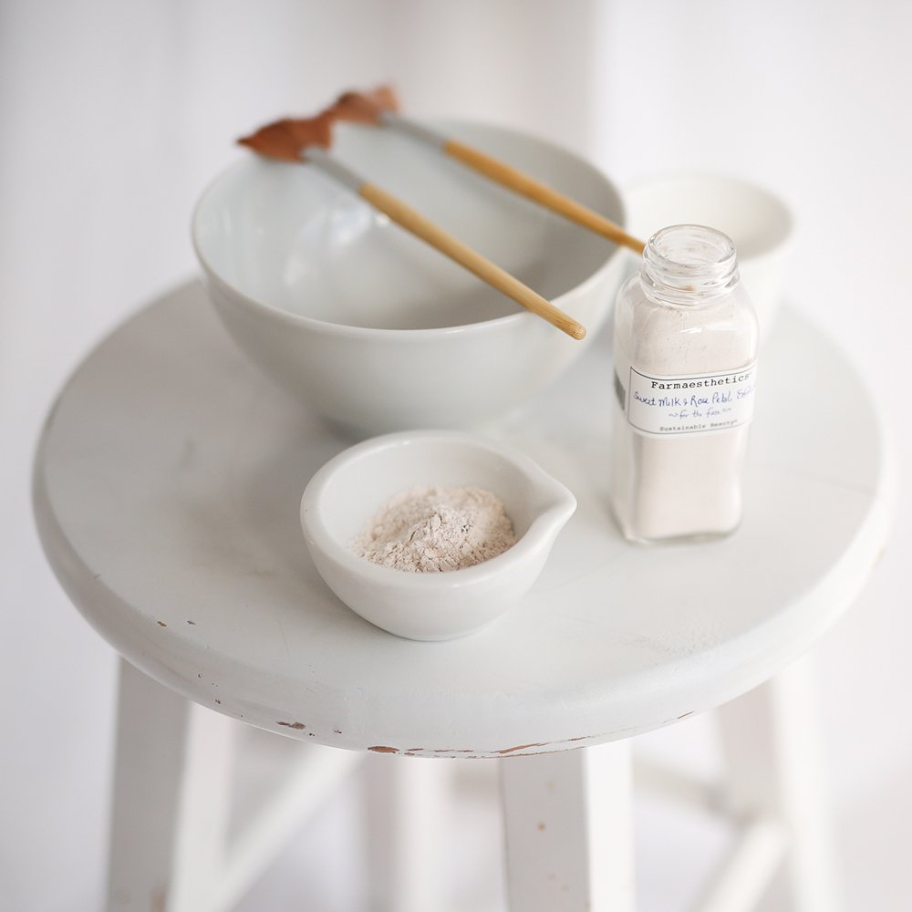 Farmaesthetics Sweet Milk and Rose Petal Facial Exfoliate 4 oz