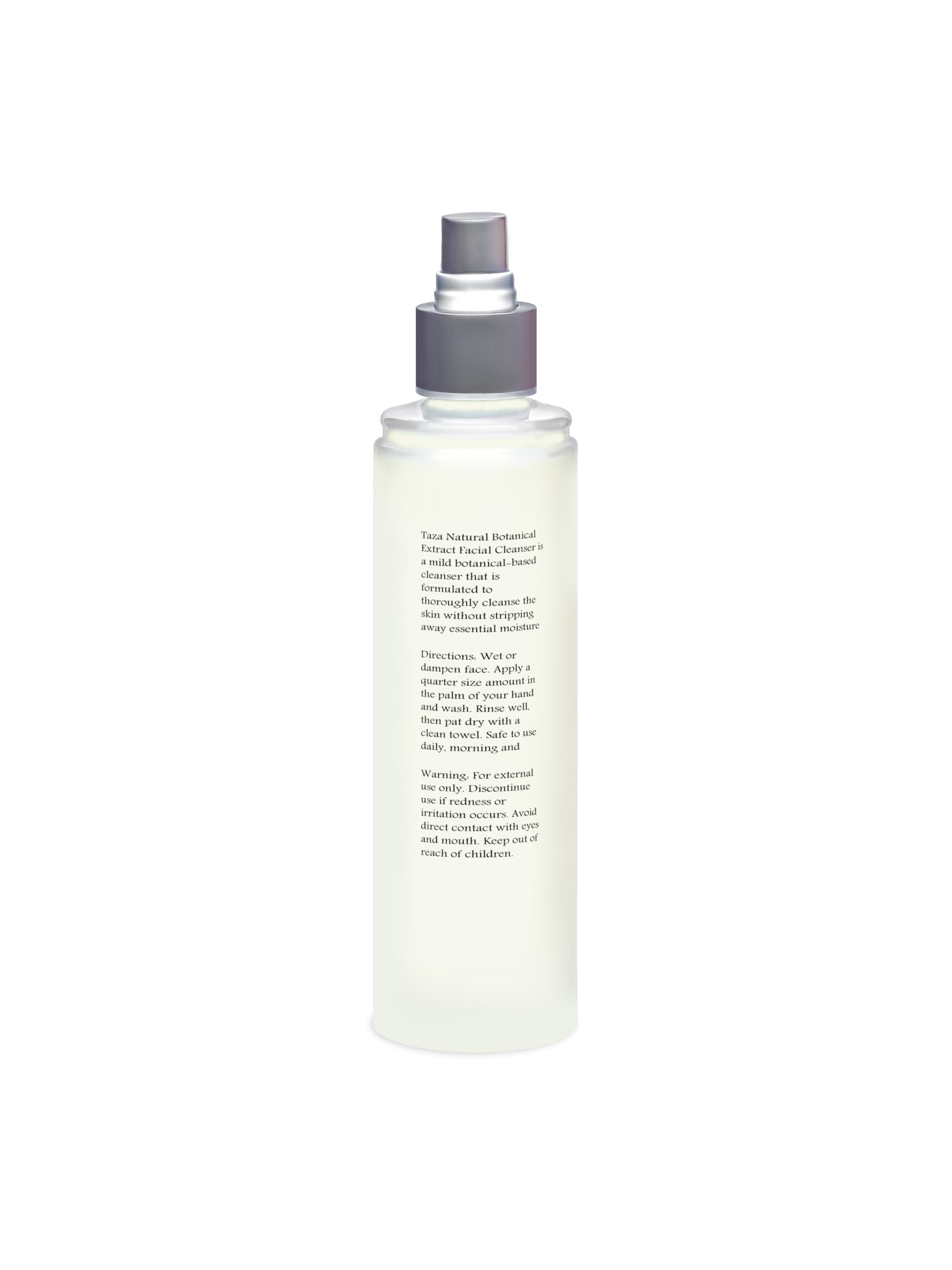 Premium Taza Natural Botanical Extract Facial Cleanser