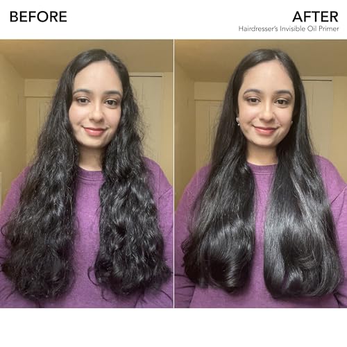 Bumble and bumble Hairdresser's Invisible Oil Heat/UV Protection Leave-In Conditioner Hair Primer | Hydrating, Anti Frizz, Color Safe | Straight, Coily | With Argan Oil + Coconut Oil, 8.5 fl. oz.