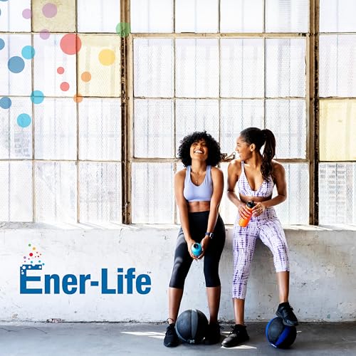 Ener-C Sugar Free Energy Orange Multivitamin Drink Mix Vitamin C 1000mg & Electrolytes - Natural Immunity Support with Real Fruit Juice Powders Non-GMO Vegan & Gluten Free - 30 Count