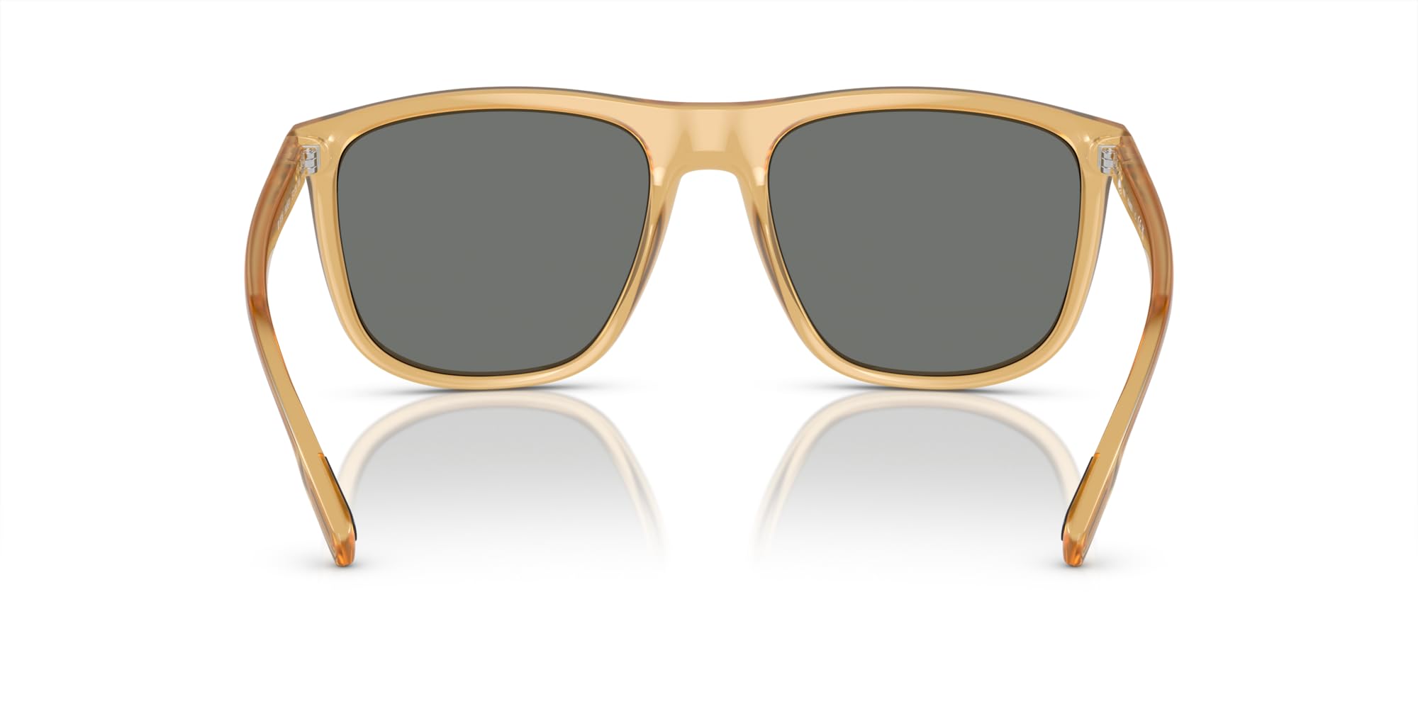 Native Men's XD9036 Mesa Square Sunglasses, Topaz Crystal/Grey Polarized, 57 mm