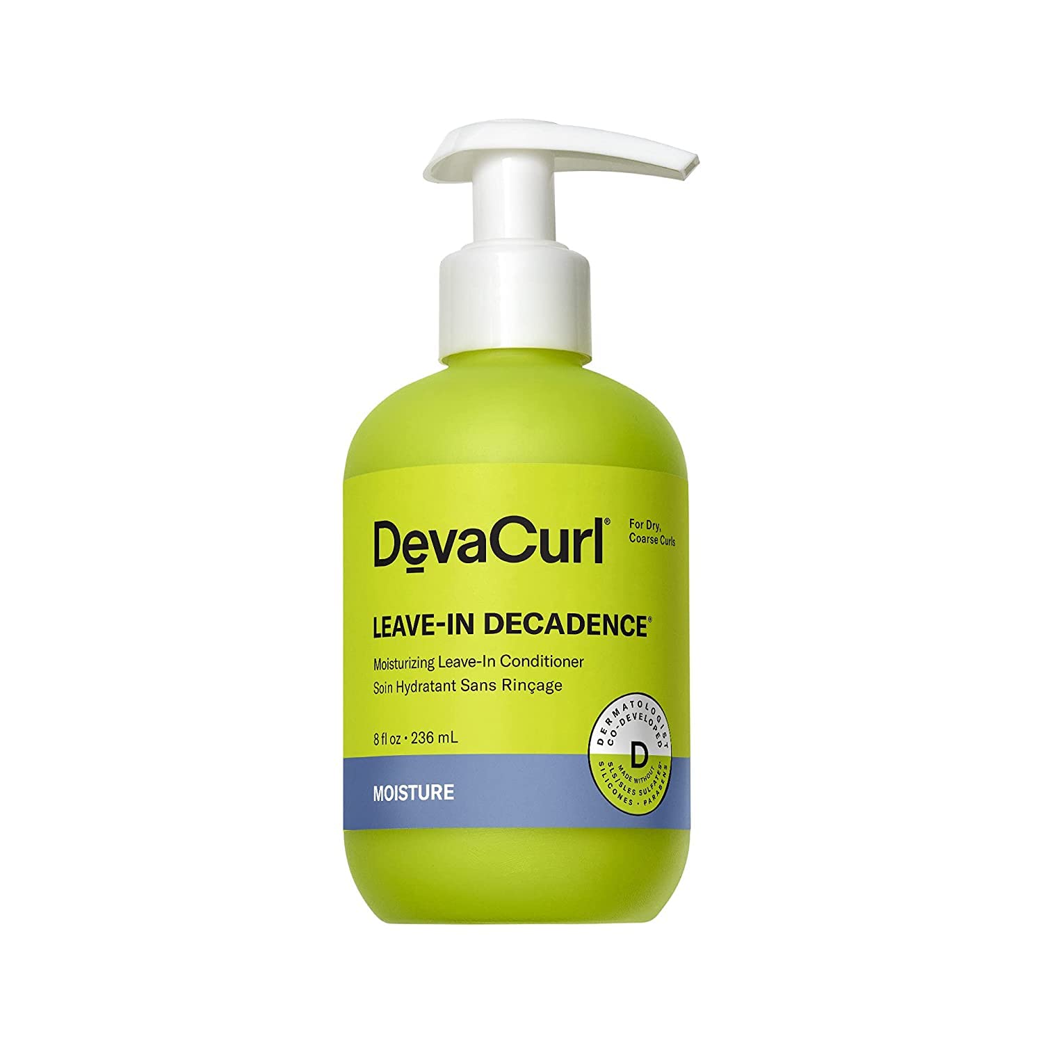 DevaCurl Leave-In Decadence® Moisturizing Leave-In Conditioner, Green Oasis, 8 fl. oz.