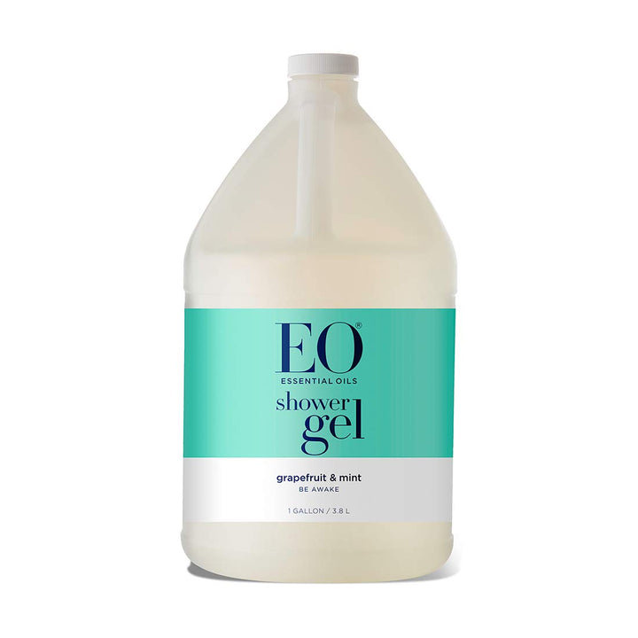 EO Products Soothing Botanical Shower Gel Refill, Grapefruit & Mint, 128 Ounce