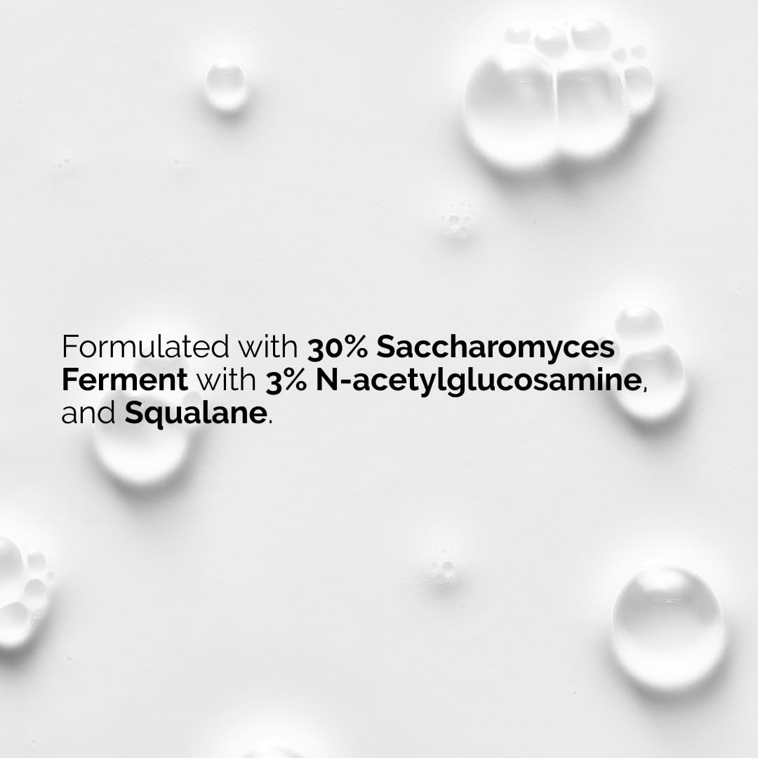 The Ordinary Saccharomyces Ferment 30% Milky Toner, Exfoliating and Hydrating Toner for Smoother, Brighter Skin, 3.4 Fl Oz