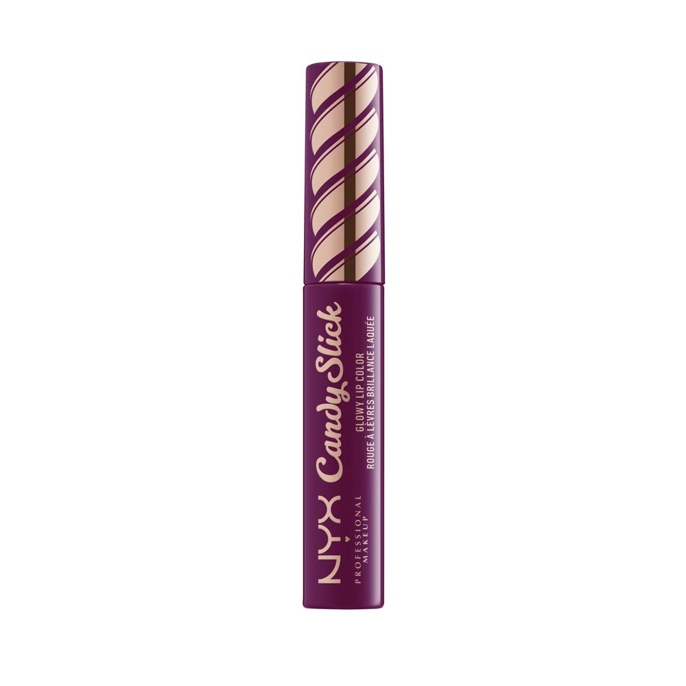 NYX PROFESSIONAL MAKEUP Candy Slick Glowy Lip Color Gloss - Grape Expectations (Grape)