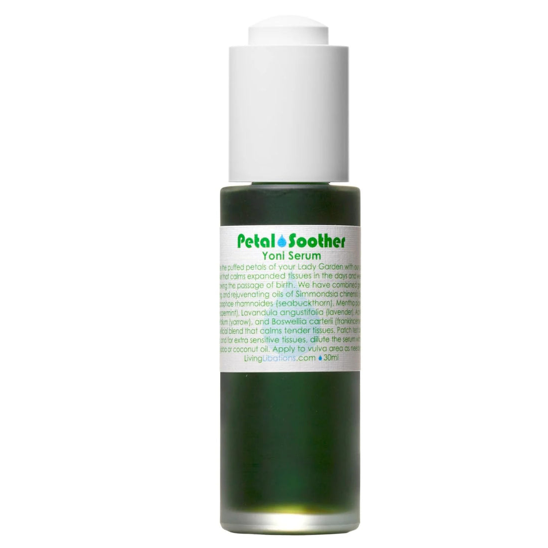 Living Libations - Organic / Wildcrafted Petal Soother Yoni Serum (1 oz / 30 ml)