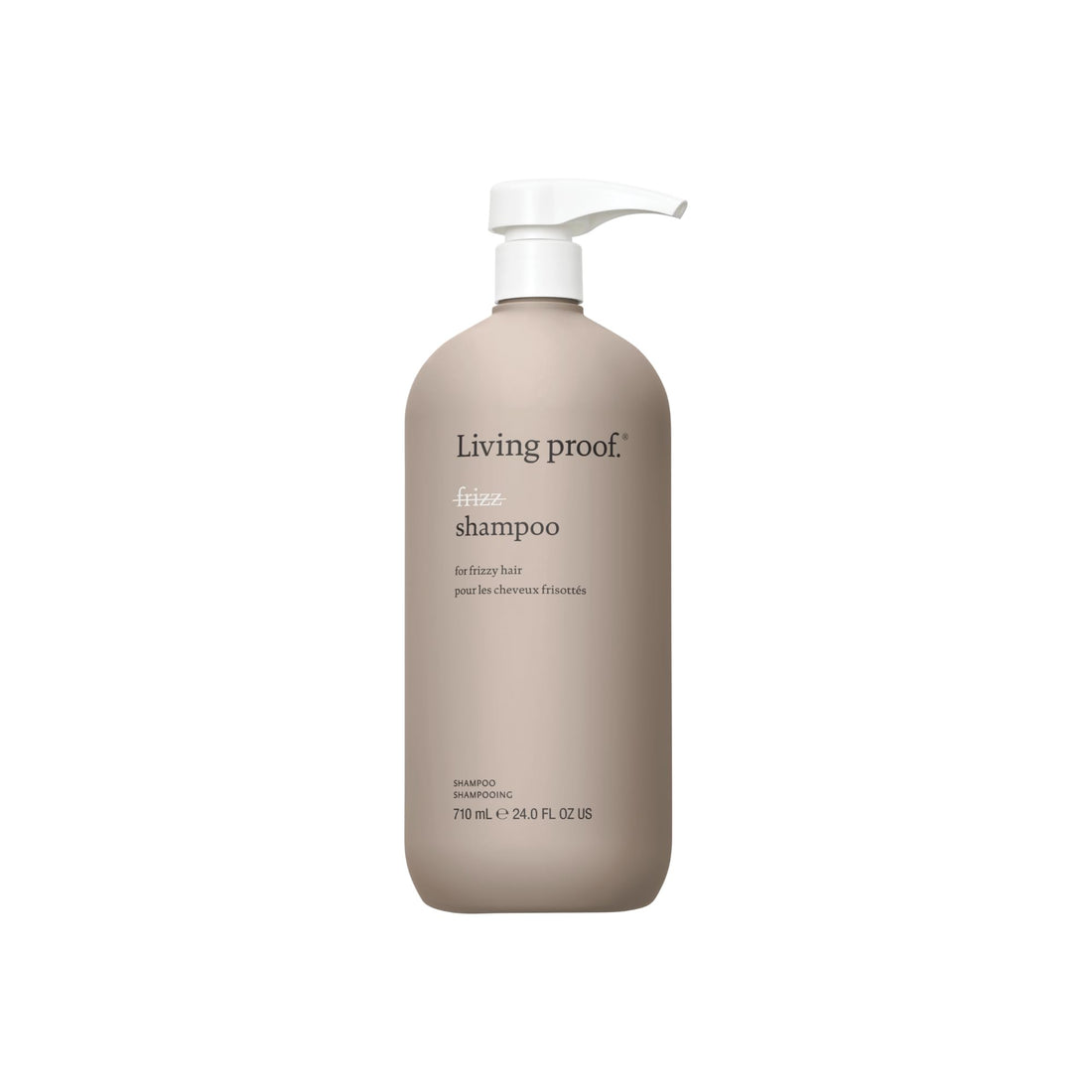 Living Proof No Frizz Shampoo, Controls Frizz, Smoothes and Softens Hair for All Hair Types, 24 oz