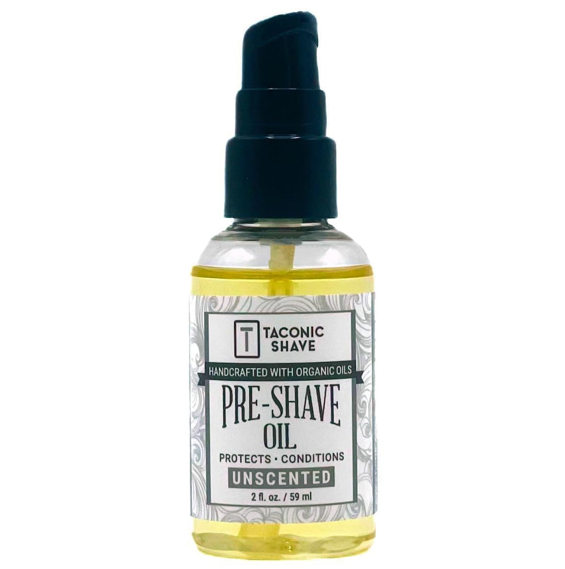 Taconic Shave Unscented Organic Pre-Shave Oil (2 oz.)