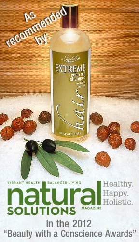 NaturOli Extreme Hair Moisturizing Conditioner with organic Soap Berry Powder! - Gluten Free.