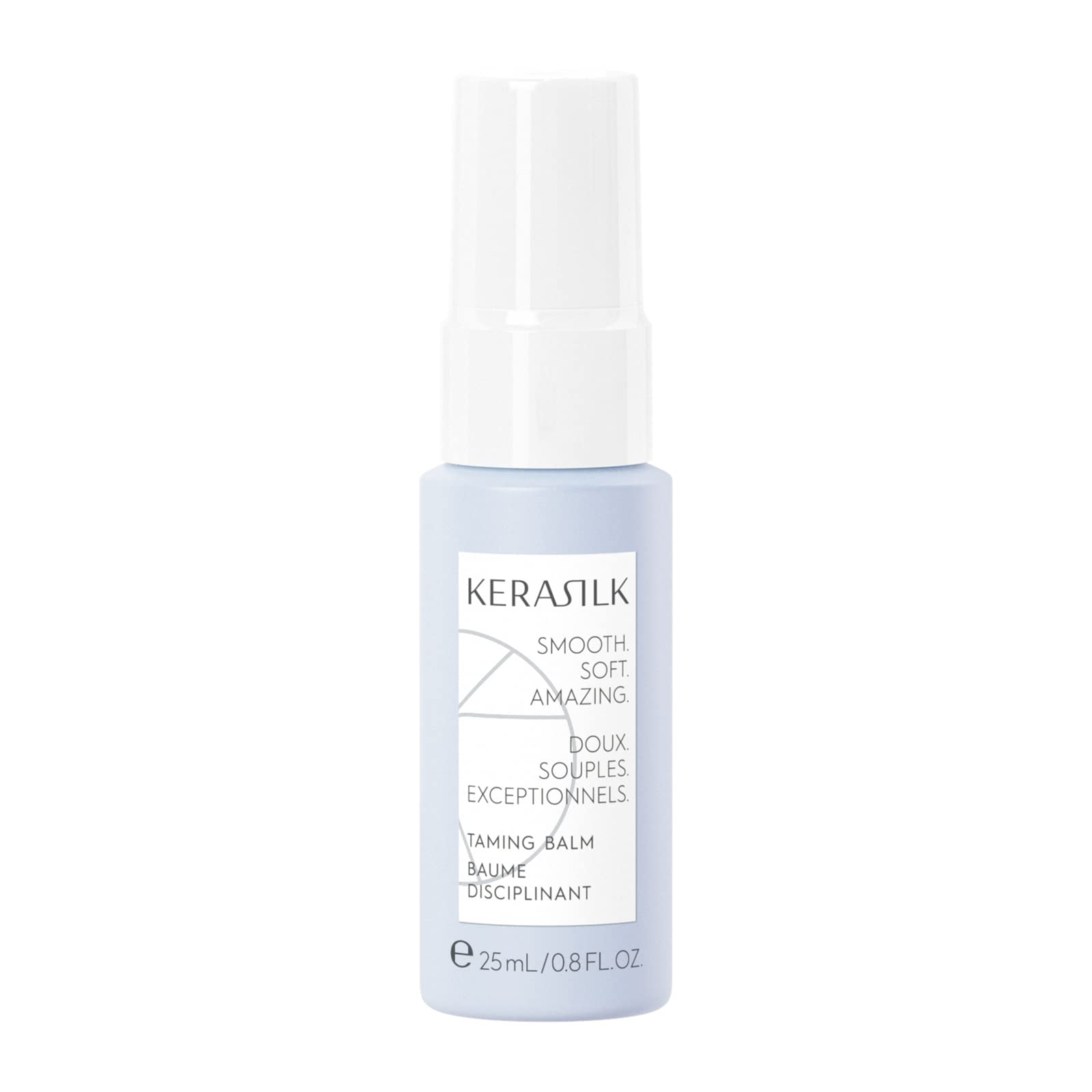 Kerasilk Taming Balm |Nourishes & Hydrates Strands | Instantly Smooths & Softens Hair | With Heat Protection | For Coarse, Frizzy & Unruly Hair | 25ml