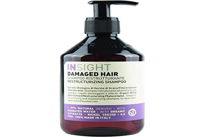 Insight Clean Beauty Moisturizing Shampoo with Organic Macadamia Oil, Hydrating & Vegan, 13.5 fl oz