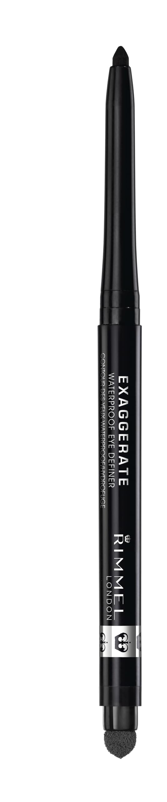Rimmel London Exaggerate Waterproof Eye Definer - Blackest Black