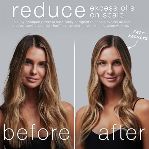 Hair Craft Co. CRVFT Non-Aerosol Dry Shampoo Powder for Women - Oil and Grease Absorption, Travel Size, Paraben and Sulfate Free, Adds Volume, Refreshes Hair, Scented, 1.58 Ounces