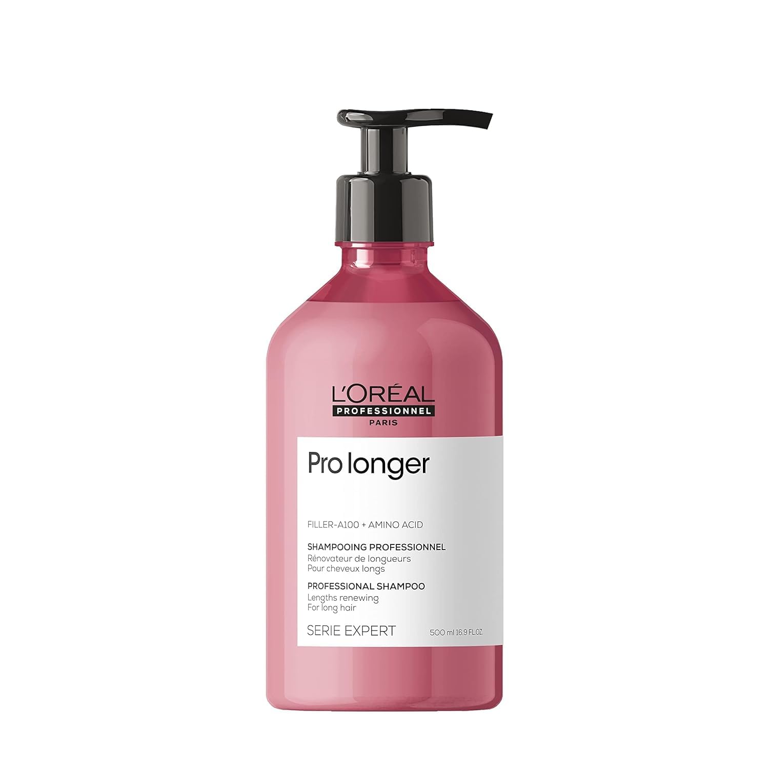 L'Oreal Professionnel Pro Longer Thickening Shampoo - Reduces Breakage & Appearance of Split Ends For Thin & Fine Hair Types, Adds Volume & Shine