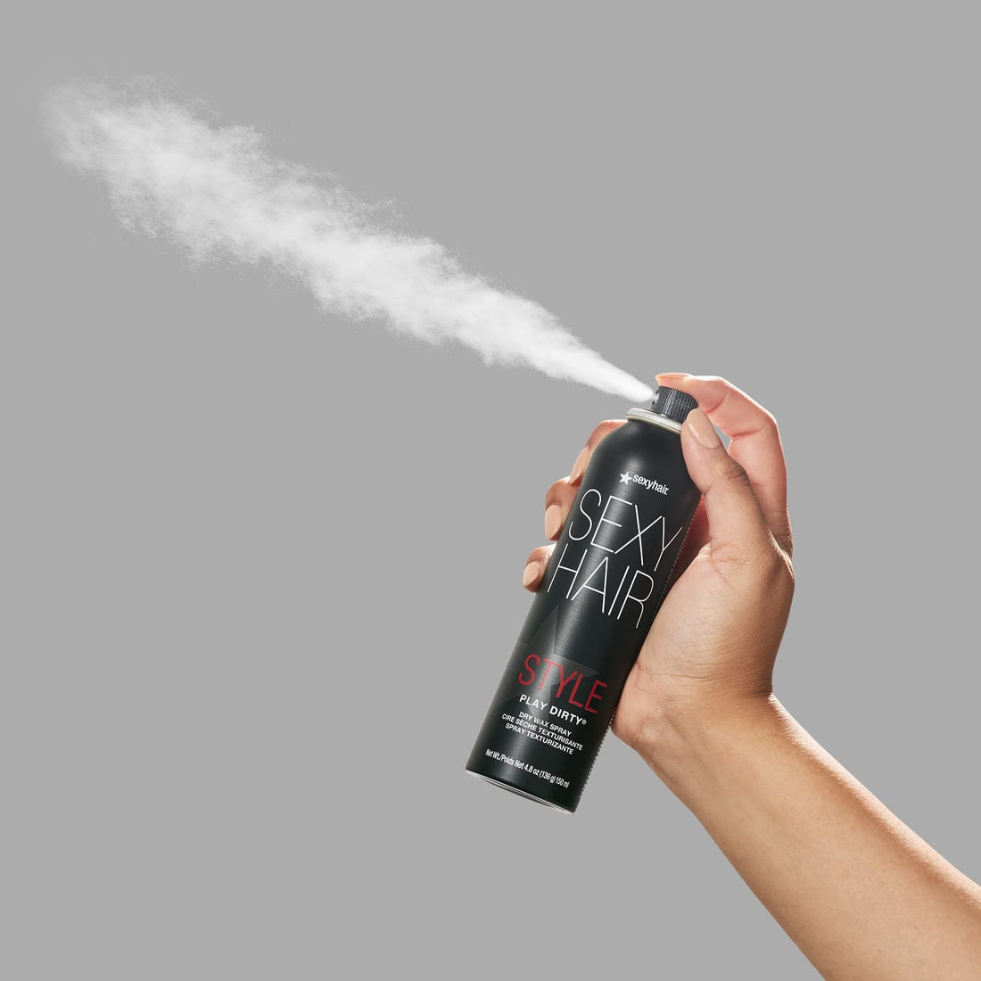 Sexy Hair Play Dirty Dry Wax Spray, 4.8 Ounce