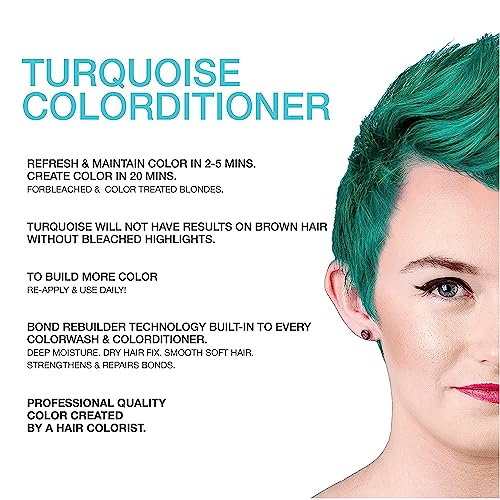 Celeb Luxury Viral Colorditioner: Professional Color Depositing Conditioner, BondFix Bond Repair, Infuse Semi-Permanent Vivid and Pastel Colors, for Color-Treated Hair Maintenance, Vegan