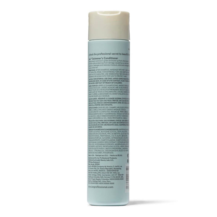 ion Swimmer's Conditioner, Prevents Swimmer’s Green, Detangles, Moisturizing, Vegan