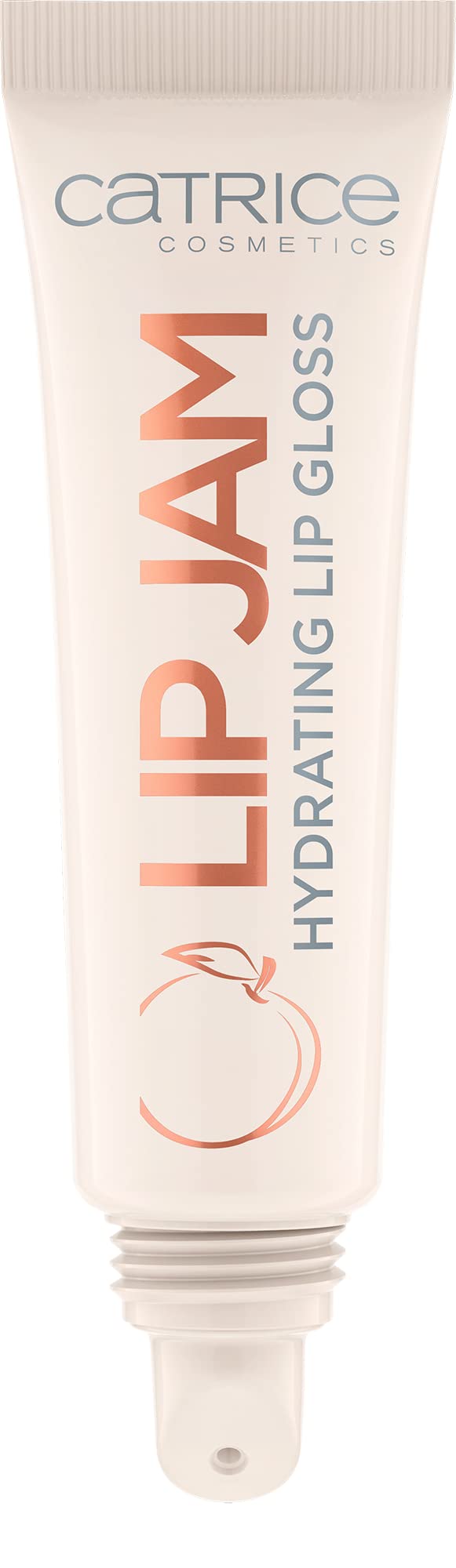 Catrice | Lip Jam Hydrating Lip Gloss | Moisturizing, Non-Sticky, Shiny Finish | With Shea Butter, Coconut Oil, & Mango Butter | Vegan & Cruelty Free (030 | A Little Peach of Heaven)