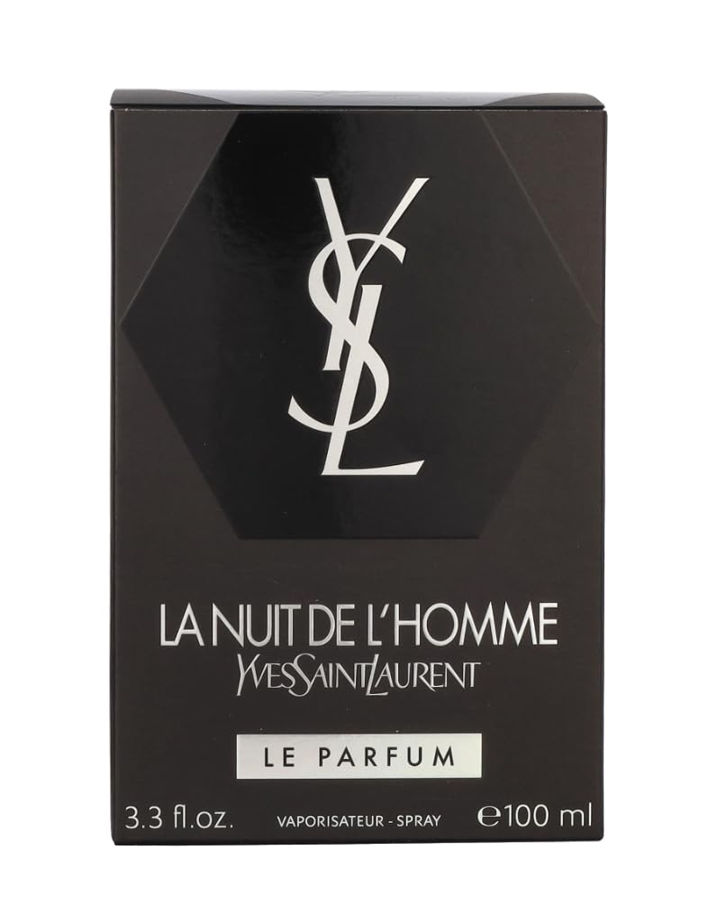 Yves Saint Laurent La Nuit De L'homme Le Parfum Eau de Parfum Spray for Men, 3.3 Ounce