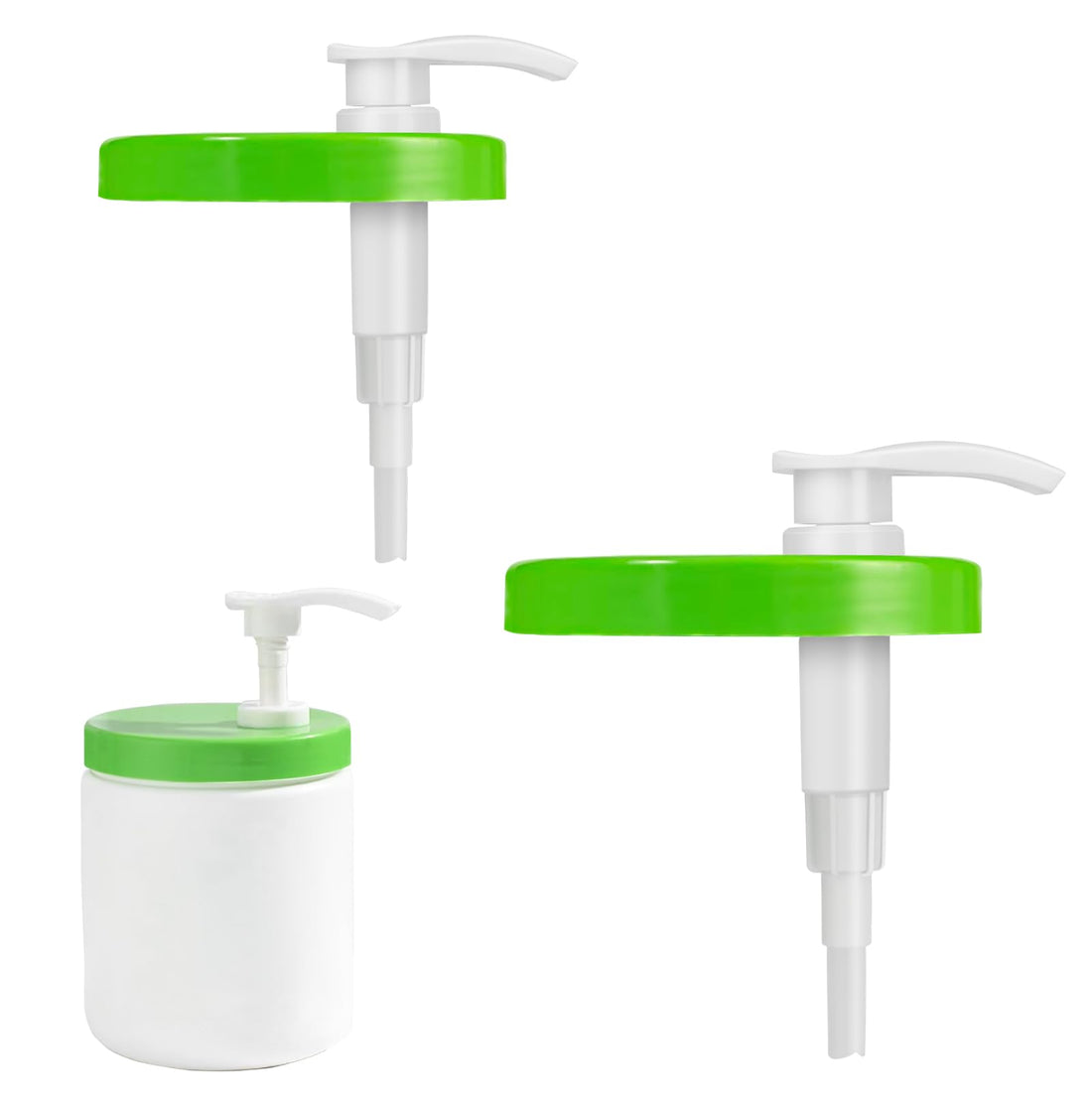 3 Pcs Pump Lid for Cetaphil Body Moisturizer 20oz Lotion Pump Dispenser for 3.54-inch Diameter Replacement Wide Mouth Pump Lid Dispenser Fits Cetaphil Moisturizer Cream 16oz When Cut Tube Short