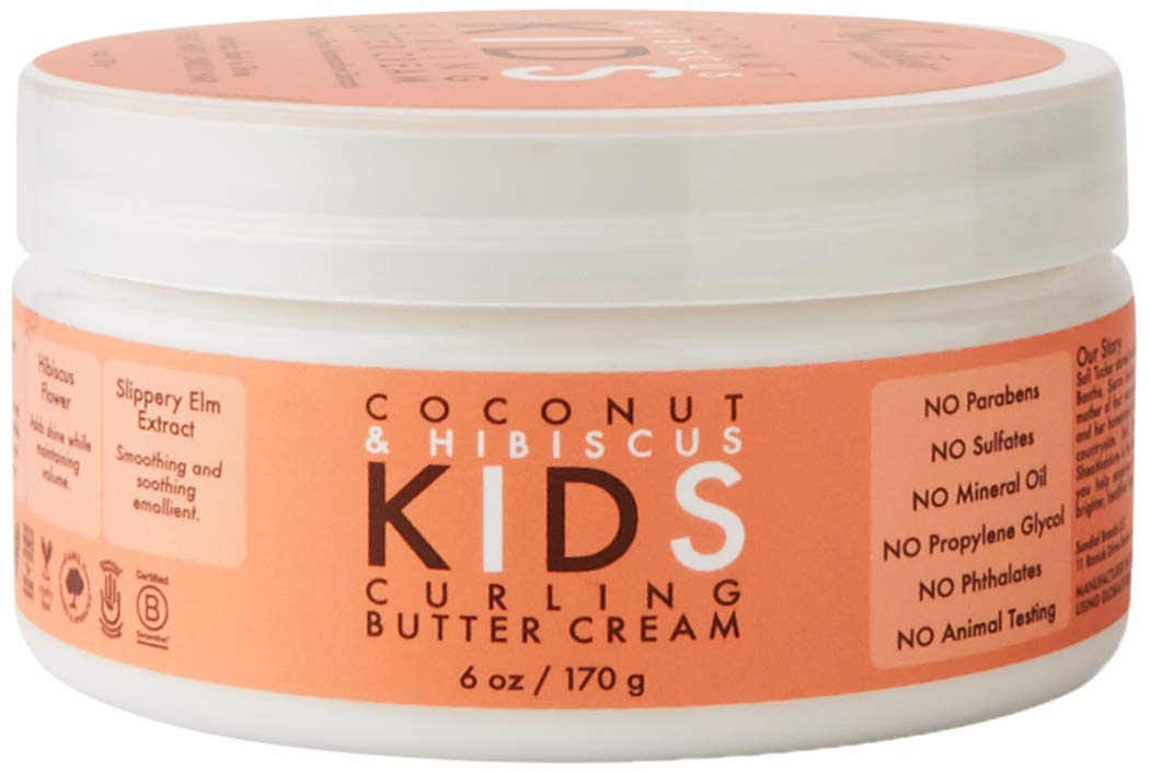 Shea Moisture Kids Curl Butter Cream Coconut & Hibiscus 6 Ounce