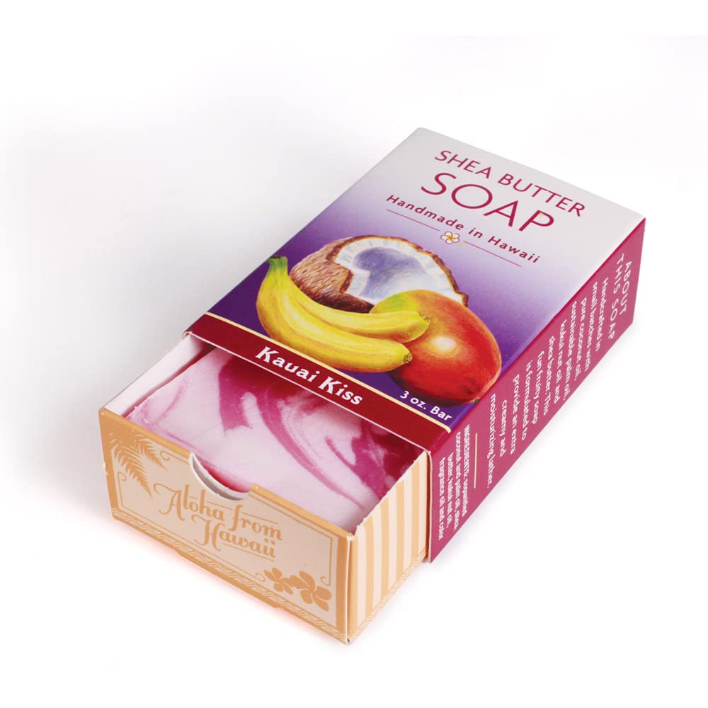 Kauai Kiss Shea Butter Soap
