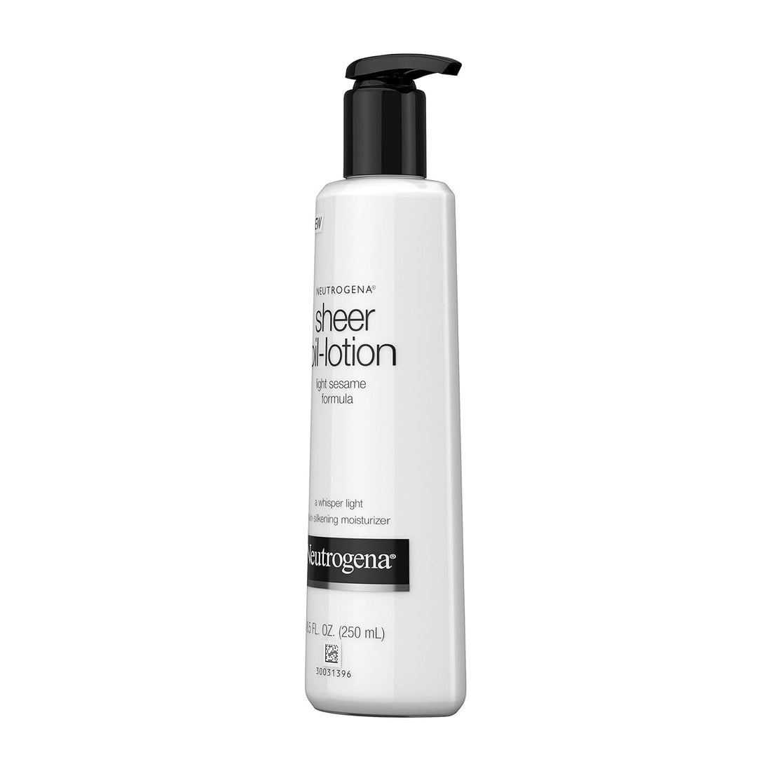 $$Neutro gena Moisturizing Sheer Body Oil-Lotion, Lightweight & Fast-Absorbing Sesame Oil Formula, 8.5 fl. oz