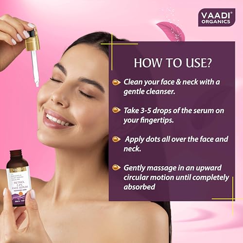 Retinol Serum for Face 0.4% (Retinol) With 1% Baluchiol & Plant Derived Squalane - 30ml