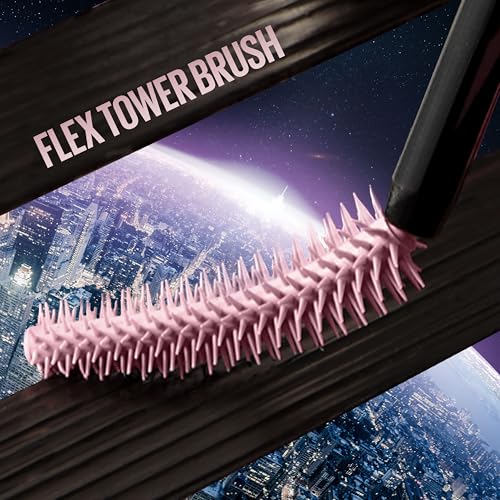 Maybelline Lash Sensational Sky High Washable Mascara Makeup, Volumizing, Lengthening, Defining, Curling, Multiplying, Buildable Formula, Blackest Black, 1 Count