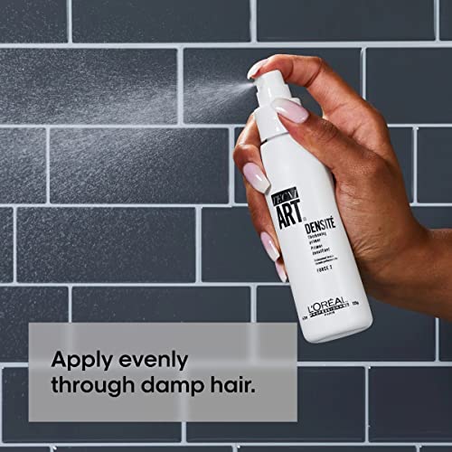 L'Oréal Professionnel Densite - Thickening, Volumizing Primer Spray For All Hair Types, Provides Light Hold
