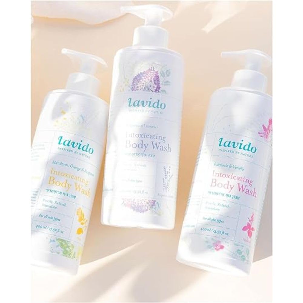 Lavido Natural Patchouli and Vanilla Intoxicating Body Wash