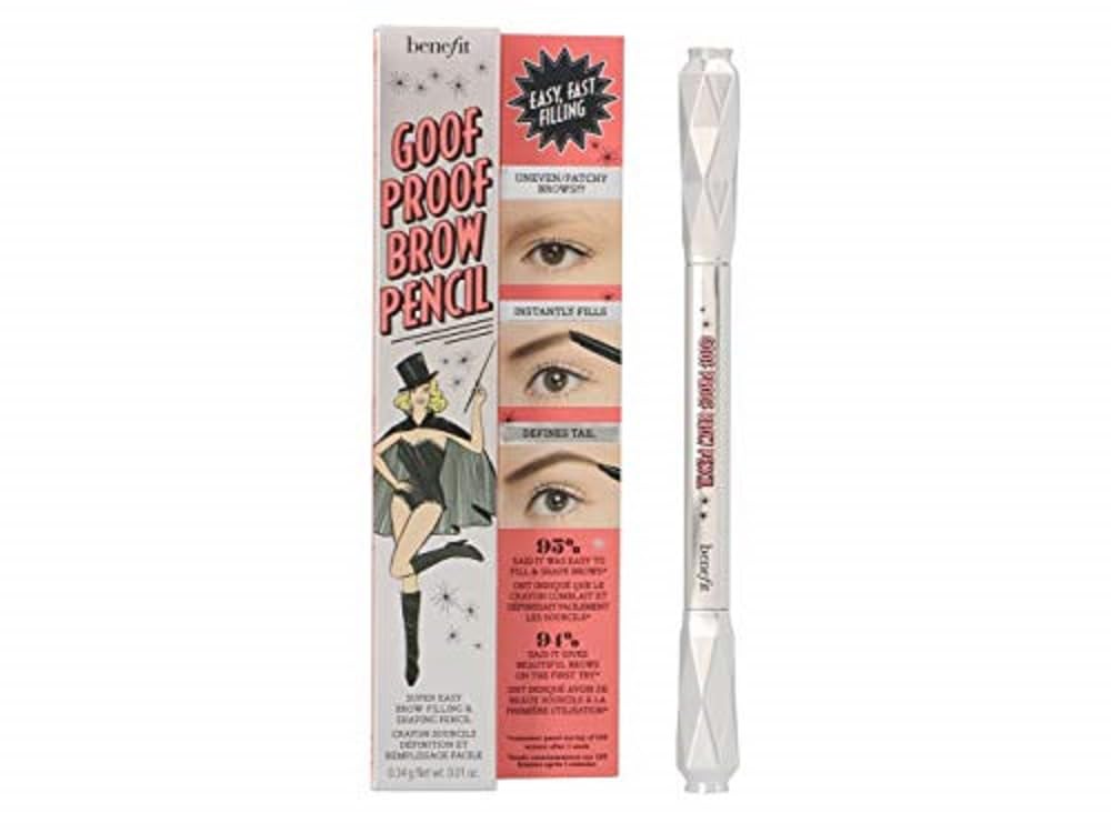 Benefit Goof Proof Brow Pencil Super Easy Eyebrow Shaping and Filling Tool - Shade 4 by Benefit Cosmetics