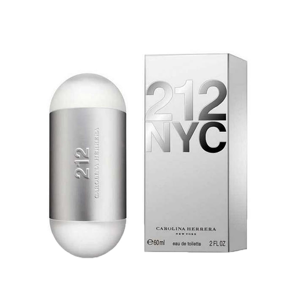 Carolina Herrera 212 NYC Eau de Toilette For Women, 1 Fl Oz
