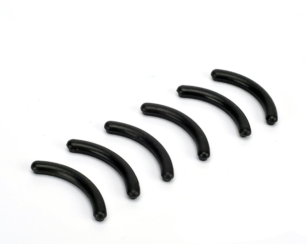 Black(5PCS) : 5PCS/18PCS Silicone Replacement Cushion Eyelash Curler Rubber Refills Pad Makeup Tool for Most Eyelash Curler (Black(5PCS))